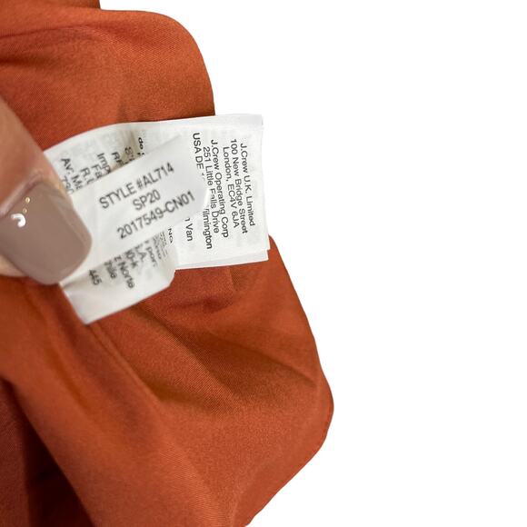 NWT Madewell Sheer-Sleeve Button Front Midi Dress Gathered Blooms  Size 0 - Picture 7 of 8